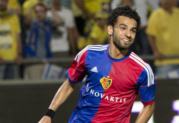 Салах в футболке"Базеля"