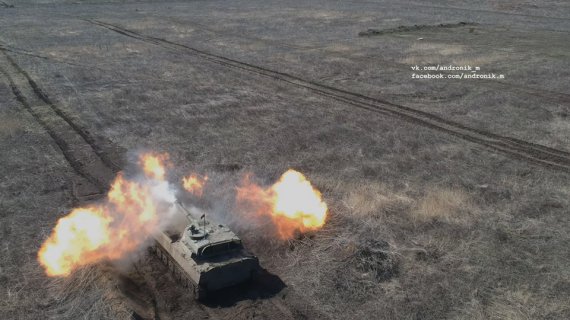 Террористы ДНР провели военные учения