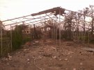 Разрушенный террористами Луганский аэропорт в октябре 2014 года