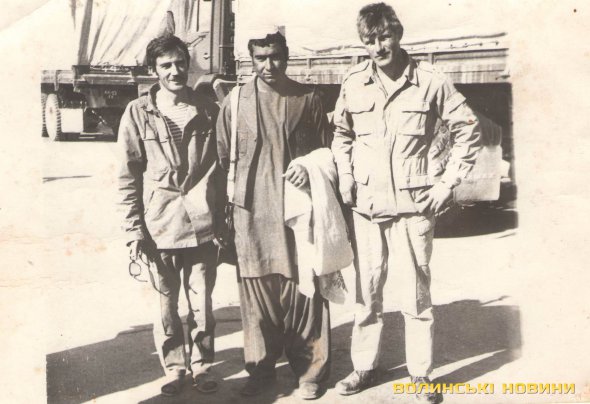 Ігор Белокуров під час служби в радянській армії у Афганістані