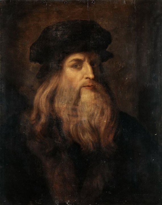Леонардо да Вінчі.Автопортрет