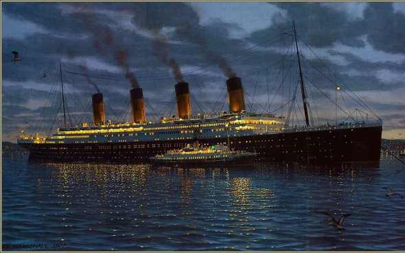 «Титаник» был настолько огромен, что тонул целых 2 часа 40 минут