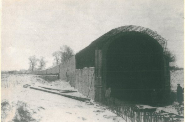 Забетонована ділянка тунелю довжиною 556 метрів