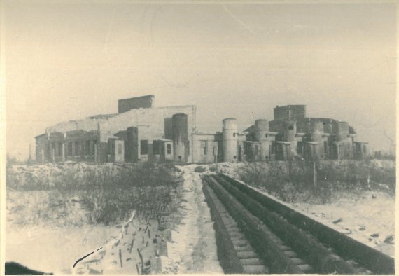 Компрессорная тунеля Сталина и воздуховоды 
