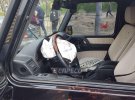 Салон розбитого автомобіля Віктора Медведчука 