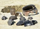 Окупанти показали археологічні знахідки, знайдені під час незаконного будівництва траси "Тавриди"