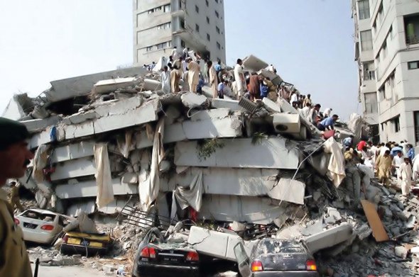 Наслідки  землетрусу у Кашмірі