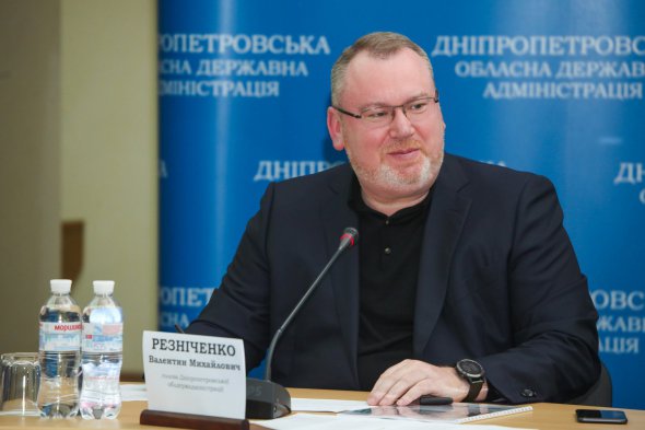 Председатель Днепропетровской ОГА Валентин Резниченко рассказал о сдаче в эксплуатацию первой в регионе мини-гидроэлектростанции