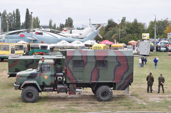 Отечественный военный автомобиль КрАЗ