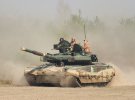 Взвод 14 механізованої бригади на танках Т-84 "Оплот" готується до танкового біатлону НАТО