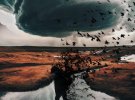 Рама Крісна Мукті Аді створює  сюрреалістичні краєвиди із стокових зображень