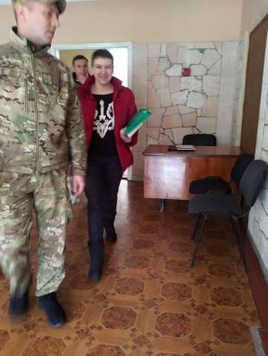19 апреля Надежду Савченко возили в Киевский городской центр судебно-психиатричнои экспертизы