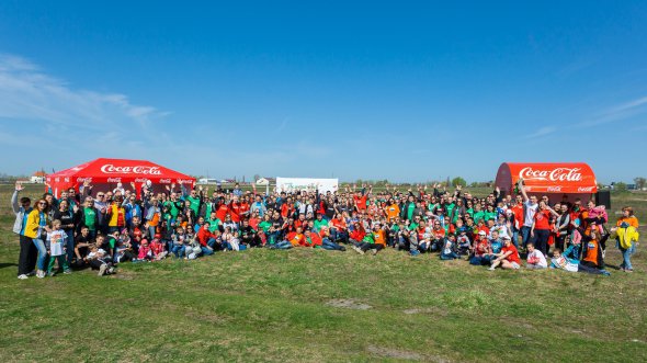 Компания "Кока-Кола" провела традиционный "Зеленый день" с участием 940 волонтеров