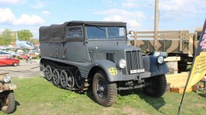 В Киеве показали отреставрированный немецкий армейский транспортер Skoda
