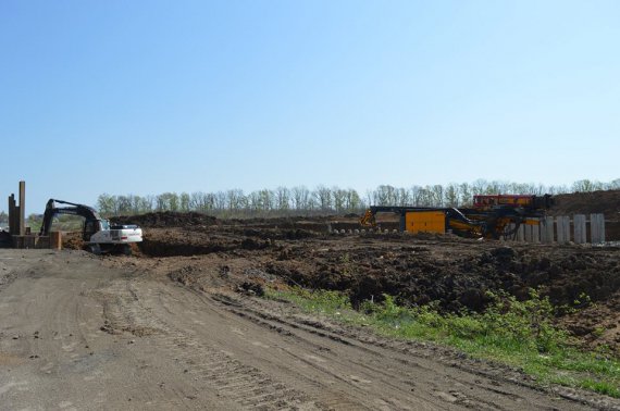 Поблизу Полтави почали будівництво нової транспортної розв'язки