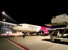 Прибытие первого самолета рейса Львов-Лондон авиакомпании Wizz Air