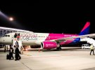 Прибытие первого самолета рейса Львов-Лондон авиакомпании Wizz Air