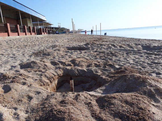 В мережі показали порожні пляжі Феодосії