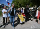 Юлія Самойлова 6 травня взяла участь у пропагандистській акції  "Безсмертний полк"