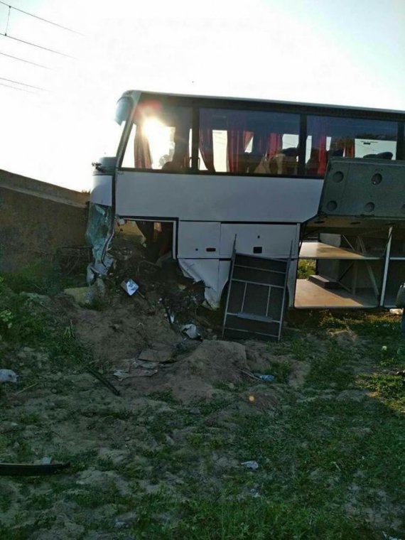 ДТП з українським автобусом у Румунії
