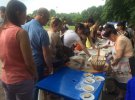 В Черкассах приготовили 120 л. солдатской каши