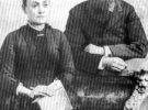 Панас Мирный з будущей женой Александрой Шейдеман. 1891