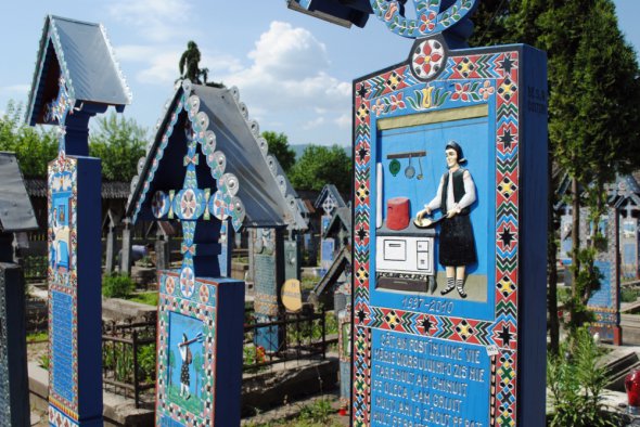 Веселий цвинтар, Румунія
