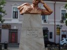Пам'ятник Тарасу Шевченку у центрі м. Сигіт, Румунія