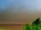 Пильова буря на території Полтавщини