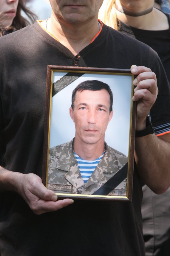 Сергій Горбач пішов на війну добровольцем у 2014 році