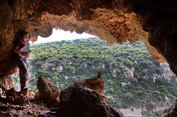 Печера під Єрусалимом, де було знайдено череп вбитого чоловіка