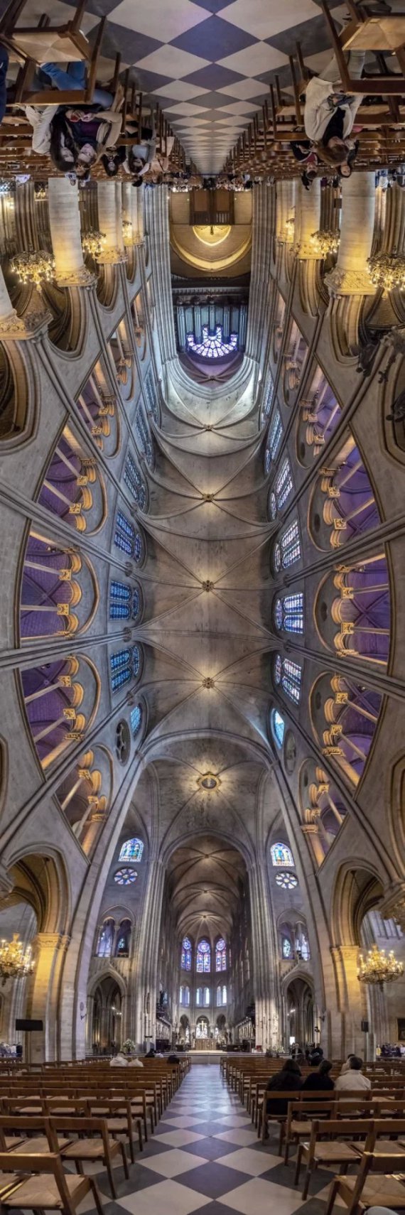 Ричард Силвер сделал необычные панорамные снимки различных соборов