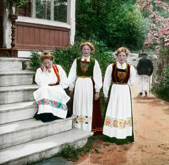 Показали фотографии Норвегии начала XX в.