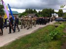 Похороны Ивана Кураша в селе Литвинов на Тернопольщине