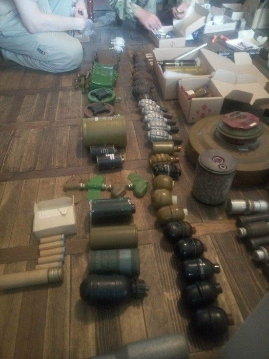 СБУ виявила арсенал боєприпасів в Івано-Франківську