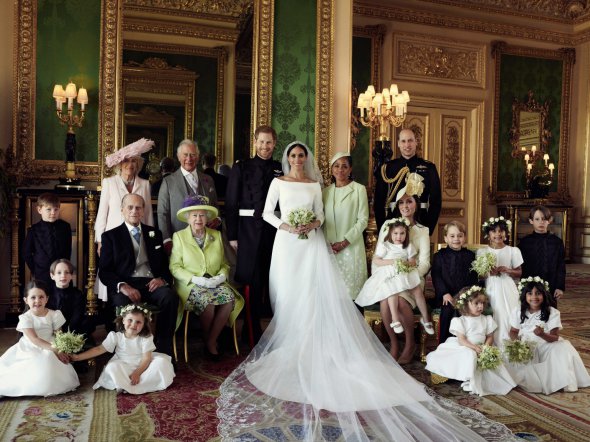 Официальные фото с королевской свадьбы