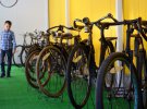 На виставці показали більше 40 старовинних велосипедів
