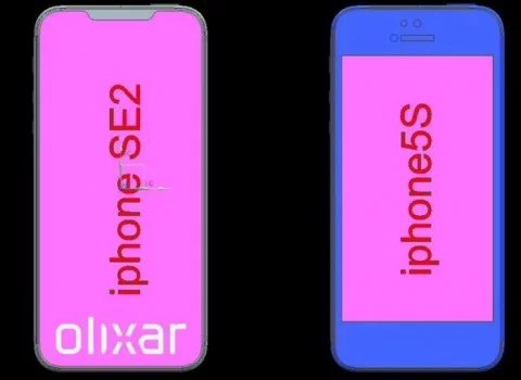 Розміри iPhone SE 2 порівняли з  iPhone 5S. Фото: forbes