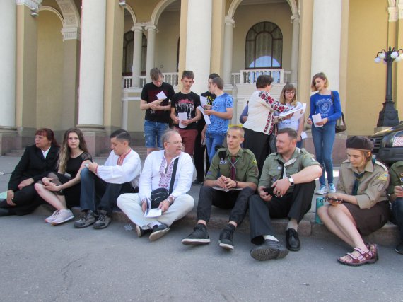 В Полтаві читали "Кобзаря"