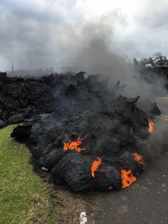 На Гавайях активизировался самый активный вулкан планеты - Килауэа.