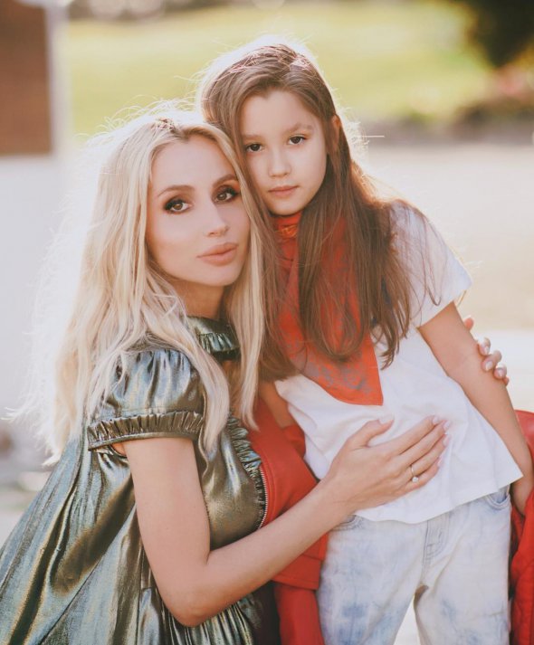 Світлана Лобода з донькою 7-річною Євою