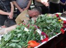 В Киеве попрощались с погибшим воином 31-летним Вячеславом Куцмаем, позывной "Цинк".