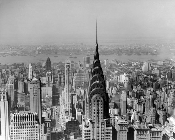 Первое самое высокое здание в мире Chrysler Building