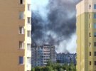 У Вишневому на Київщині зайнявся склад із вторсировиною