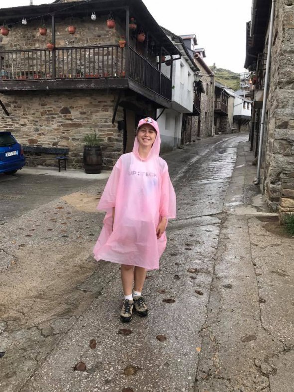 Дарія Левадна пройшла пішки 500 км за 20 днів