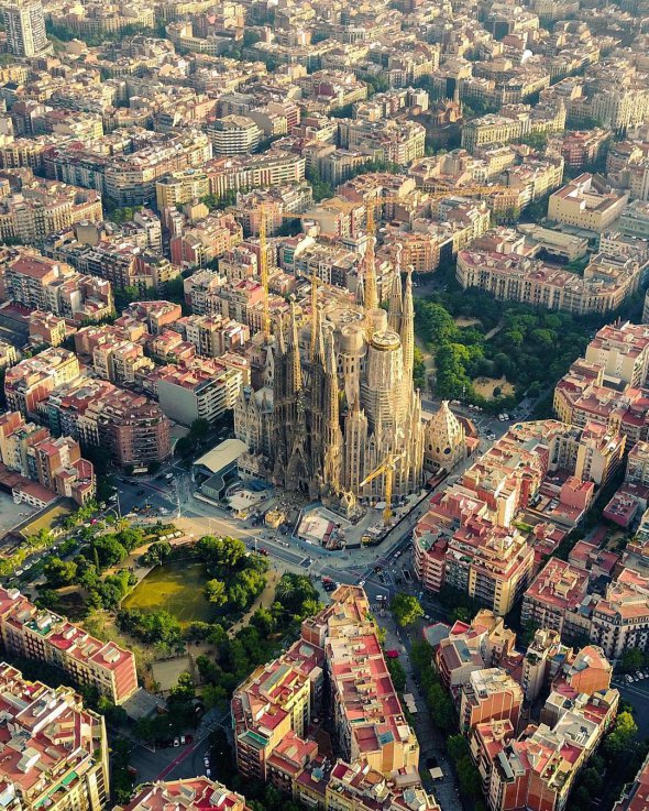 Столица испанской Каталонии Барселона