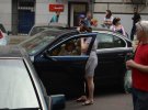 П'яна жінка на Jaguar з придністровськими номерами розбила чотири авто в центрі Одеси