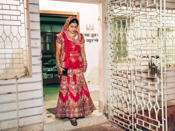 Фотограф показав знімки з індійський весілль