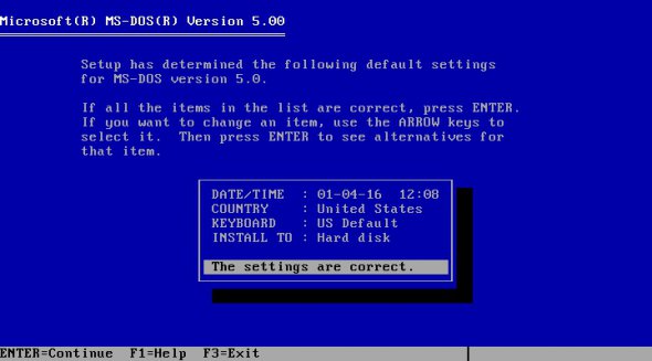 11 июня 1991 фирма «Microsoft» выпустила операционную систему MS DOS 5.0. Фото: val--s.narod.ru