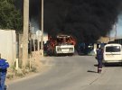 У Керченского моста в Крыму сгорел автобус, есть жертвы